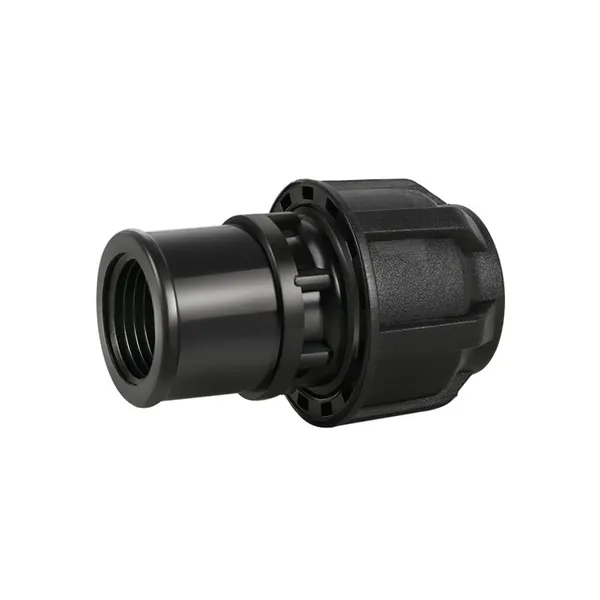 LRITEO Push Fit Female Adapter, Plastic Quick Connect Female Thread Adaptor for PE Pipe, Irrigation Aquaculture & Municipal Pipeline
