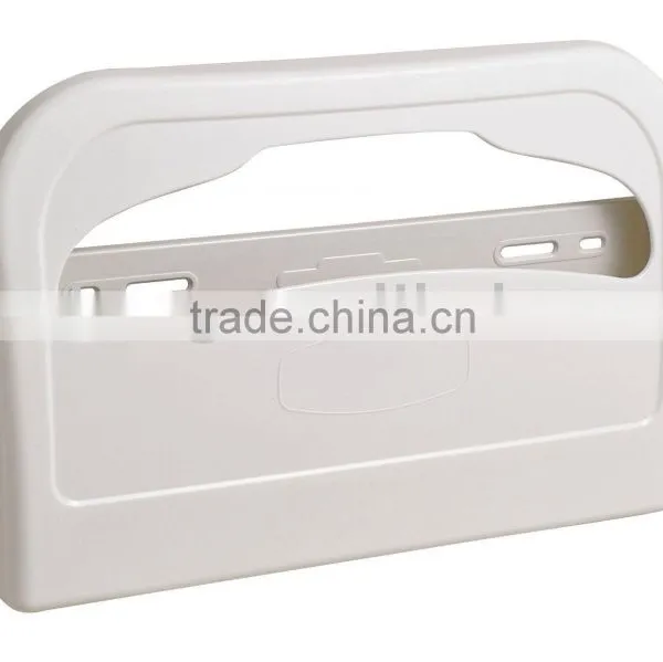 White ABS 1/2 Toilet Seat Cover Dispenser