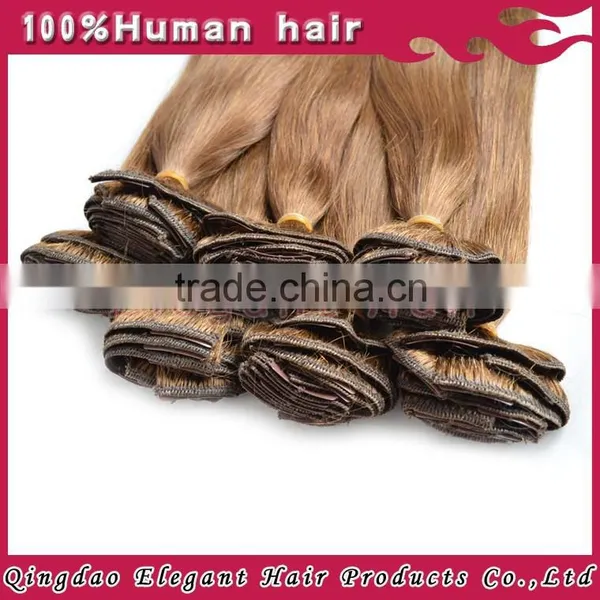 No Chemical Service Reliable Bargain Sale Unprocessed Real Indian Hair Clip in Extensions photo-2