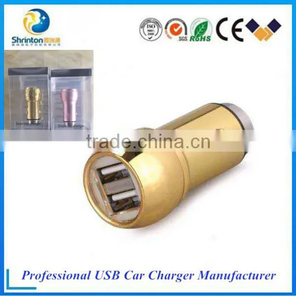 High Quality REMAX Durable 5V 2.1A Car Charger Usb Car Charger 2 Port for IPhone and Macbook photo-4