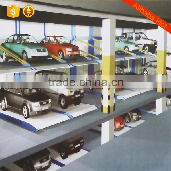 Automatic Mechanical Vertical Multilevel Smart Car Lift Parking Building photo-3