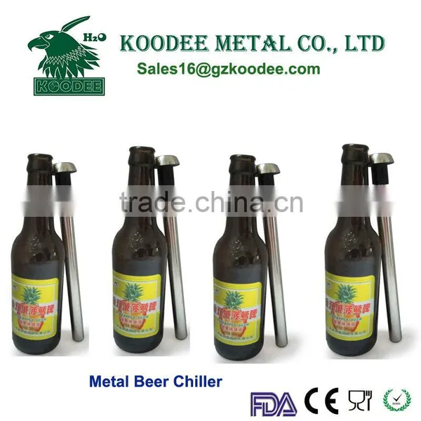Stainless Steel Ice Beer Bottle Cooler Sticks, High Grade Wine Cooler Stick photo-2