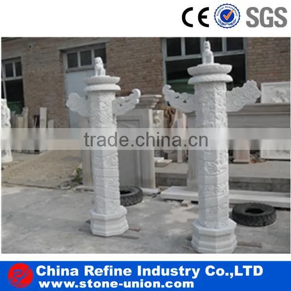 Natural Decorative Stone Roman Columns photo-4