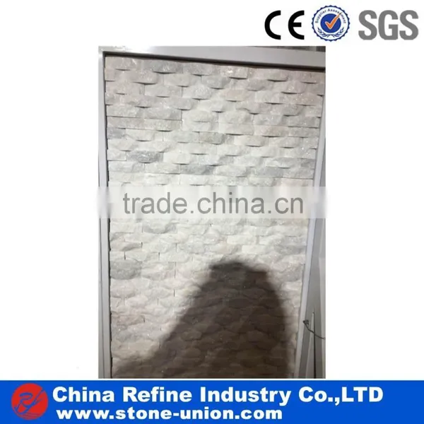 bamboo design white quartz culture stone