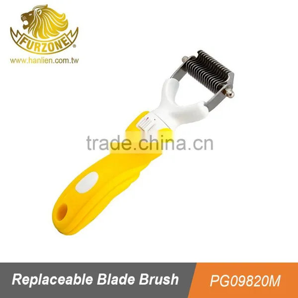 Replaceable Blade Brush Pet Dog Grooming photo-2