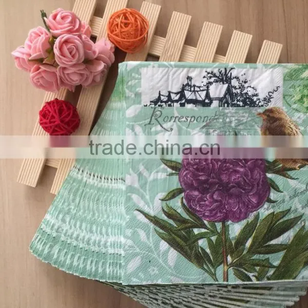 Free Design Wedding Decoration Table Paper Napkin photo-4