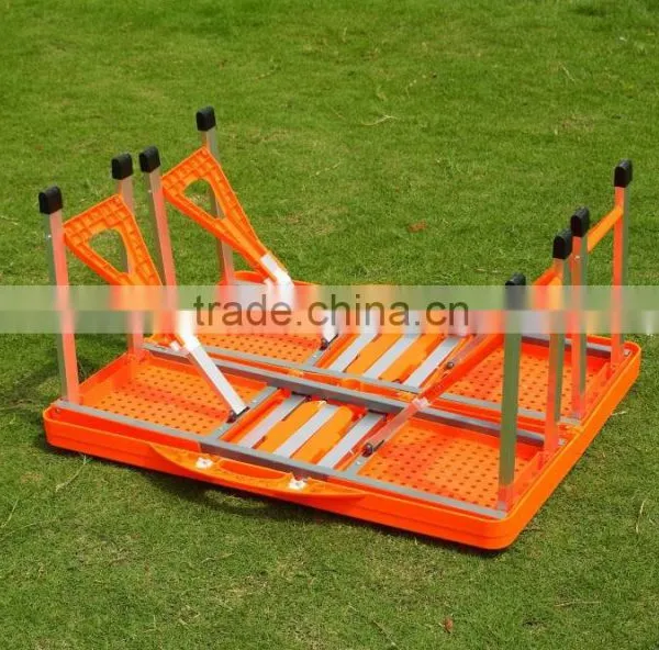 Portable Folding Outdoor Camp Suitcase Picnic Table With 4 Seats photo-4