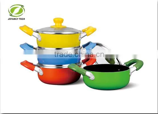 Casserole Type and Stocked Eco-friendly Feature Aluminum Cookware Set