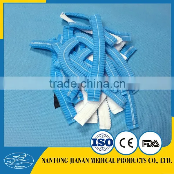 Disposable Non-woven Nurse Cap/bouffant Cap/clip Cap photo-5