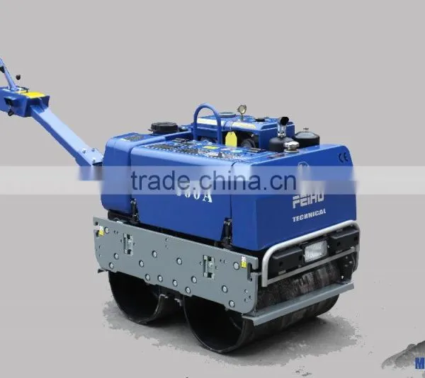 Gasoline Engine Mini Vibratory Roller Single Roller Vibrator Roller Quality Choice Most Popular photo-2