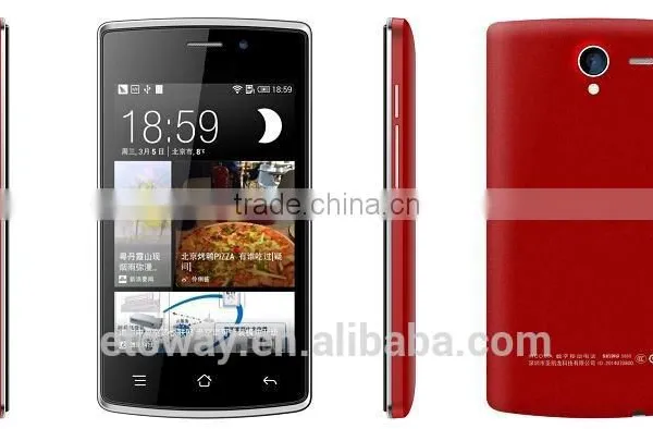 GSM 850/900/1800/1900 Quad Band 4.0 Inch Capacitive Feature Phone