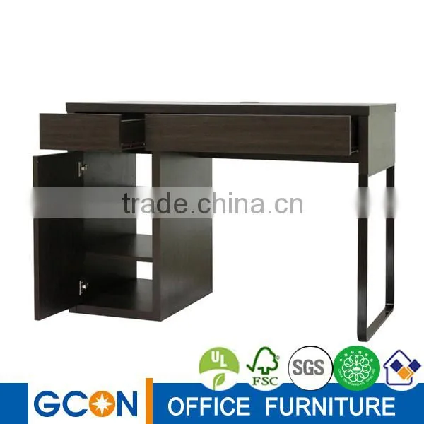 Stylish Space-saving Furniture Black Writing Desk photo-3