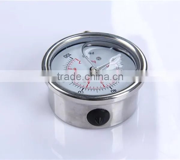Hot Sale High Quality China Clear 0-600 Bar All Stainless Steel Pressure Gauge Digital Manometer photo-3