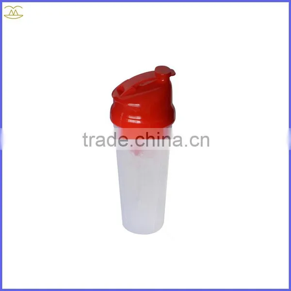2016 Bpa Free Wholesale Custom Logo Shaker Bottle With Ss Ball