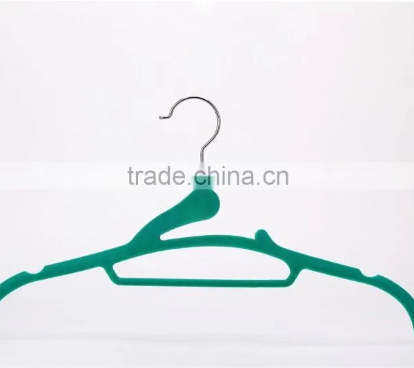 Velvet Flocked Clothes Hanger photo-2