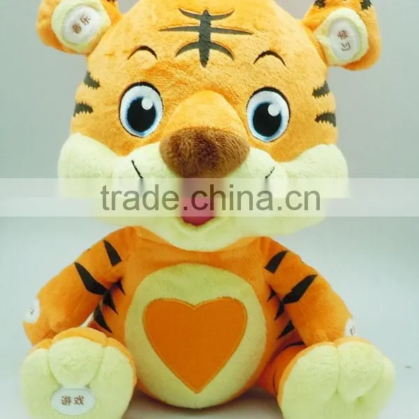 Promotional New Fashion Factory Stuffed Plush Little Tiger Toy