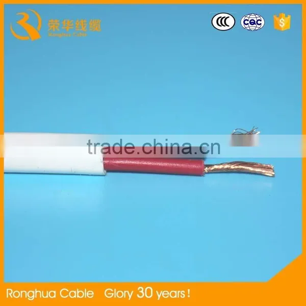 China Manufacturing Flexible Cotton Braided Electrical Wire photo-6