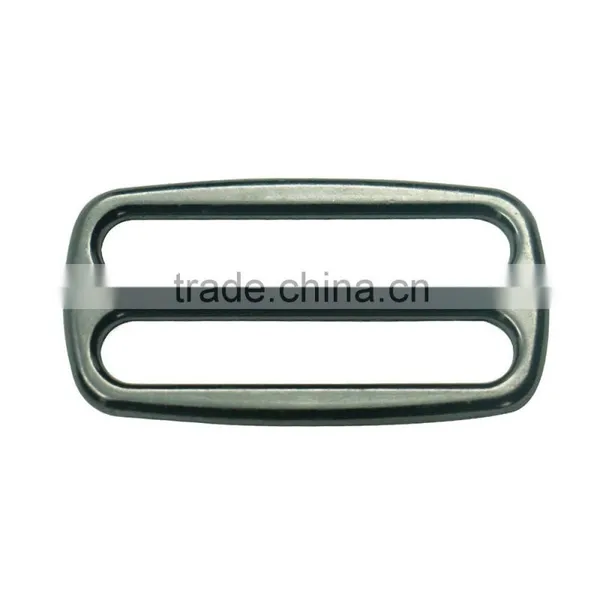 Eco-friendly Metal Gun Sliders Belt Buckle Wholesaler for 38mm Webbing Strap