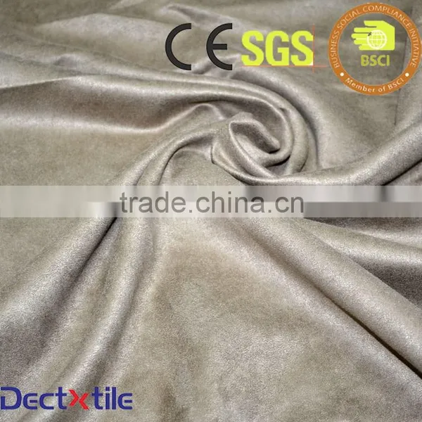 230T 150D Micro Suede Fabric For Car Seat Cover Upholstery Fabric
