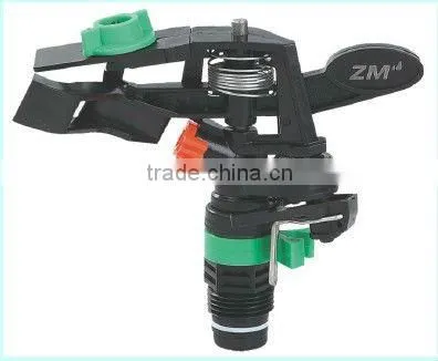 1/2"Part or Full Circle Farm Irrigation Plastic Impact Sprinklers