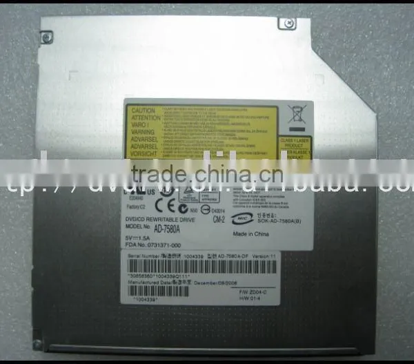 100% New Internal IDE Hard Drive AD-7580A With DVD-RW,CD-RW,DVD-R,CD-R