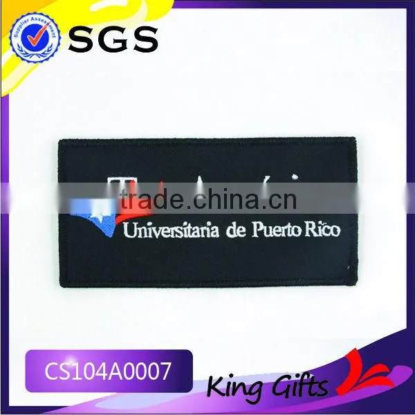 SM-SP001 custom wholesale embroidered slim patch