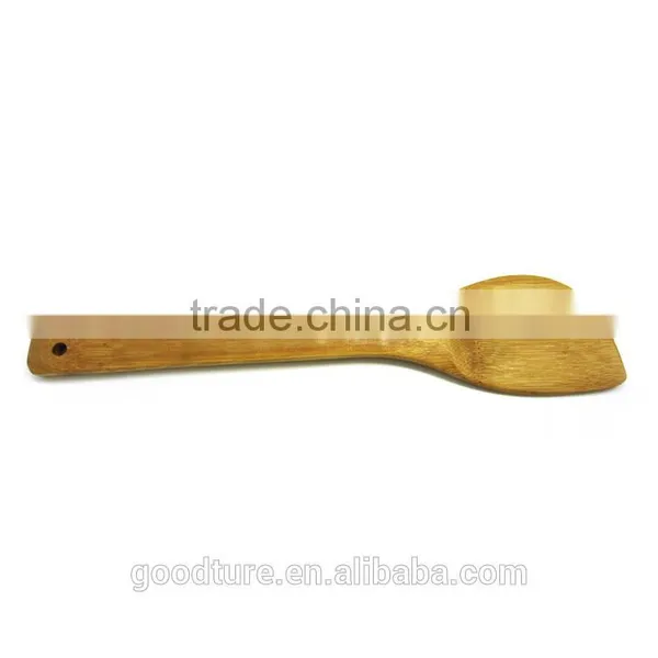 Bamboo Oblique Pancake Turner Spatula Scraper Cooking Utensil photo-4
