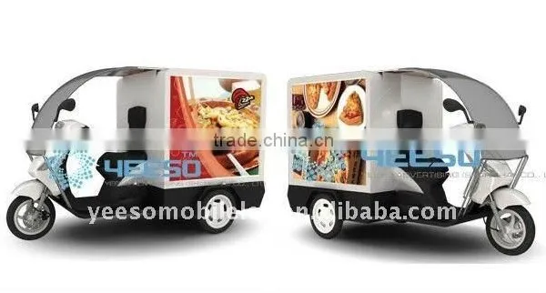 Pizza Delivery Motorcycle Tail Boxes
