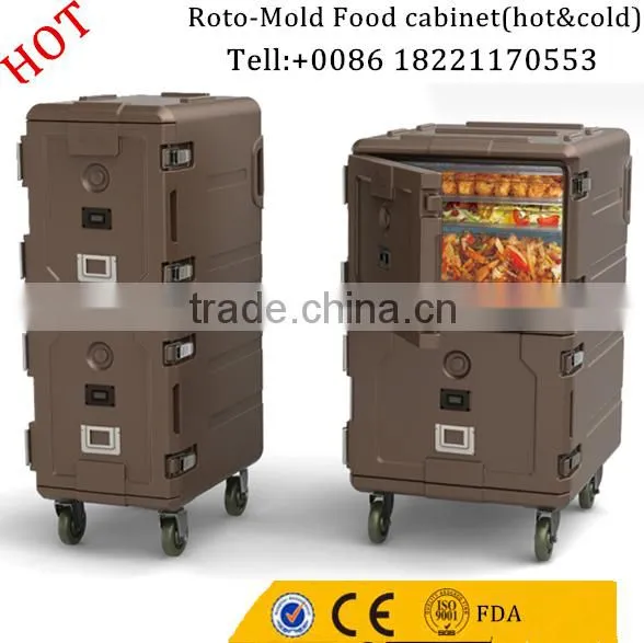 Food Warming Carts Inflight Meal Cabinet Electric Food Thermal Trolley photo-3
