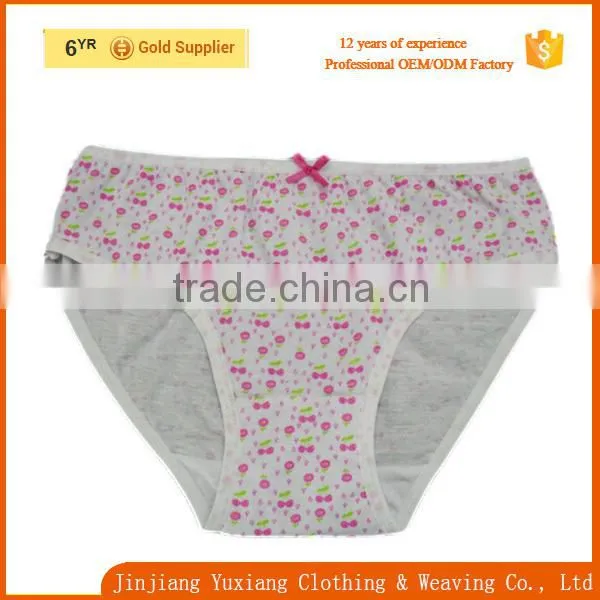 the Newest Women Lingerie Adults Custom Printed Panties 100% Cotton Comforable Sexy Women Underwear