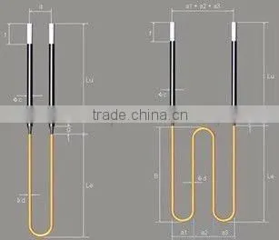 Molybdenum Disilicide Heating Element