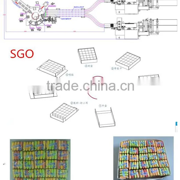 Dragee Gum Wrapper 4pcs on Edge Wrapper photo-4