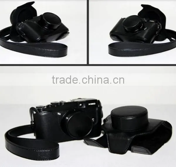 Factory High Quality Lovely Stylish Leather Camera Bag in Dongguan photo-3