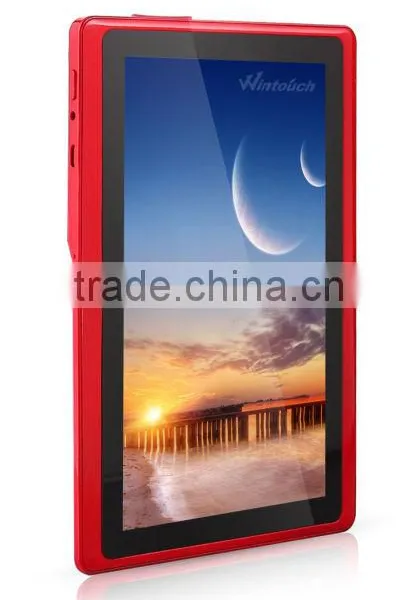 7" Android 4.0 Tablet PC Allwinner A13 1.2ghz 512MB DDR/4GB WiFi G-Sensor Front and rear Camera