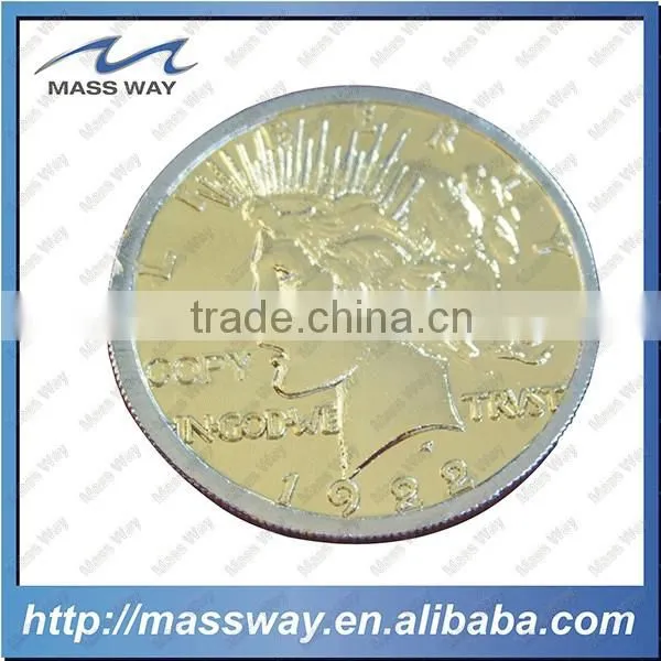 Souvenir Old Color Custom Collection 3D Antique Brass Coin photo-5
