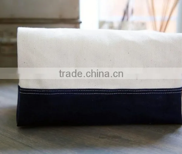 Personalized Women's Waxed Canvas Toiletry Bag /waxed Canvas Cosmetic Bag /selvage Denim Bags and Pouches Quality Choice photo-5
