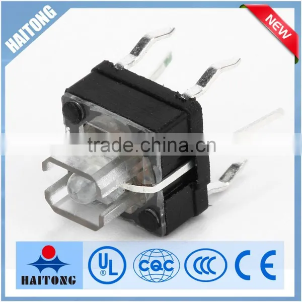 6*6 With Led Light Tact Switch Apply for Electrical Appliance