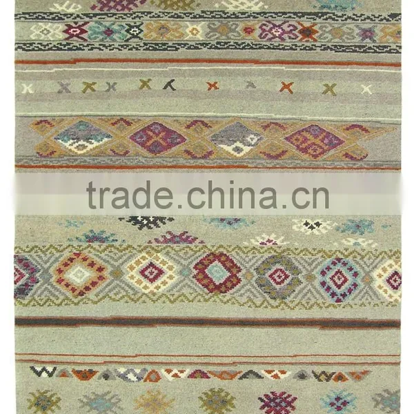 Elegant Hand Tufted Wool Rug for Apartment, House Decoration, Corridor photo-3