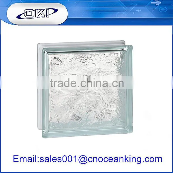 Clear / Colored Glass Block Glass Brick for Decoration photo-3