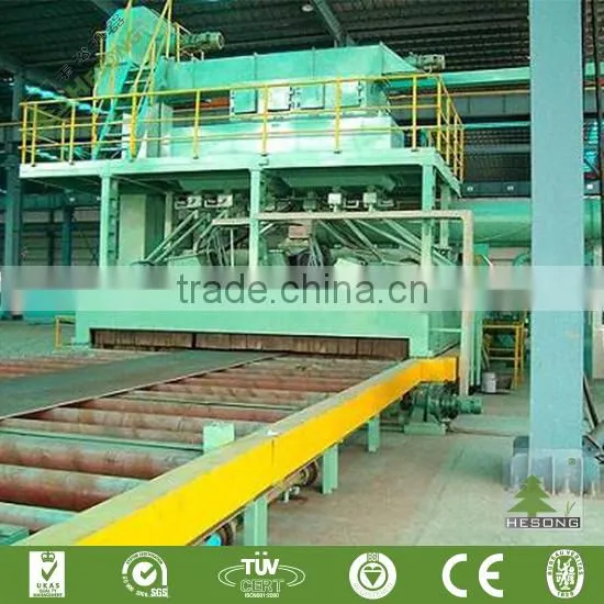 Cheap Steel Structures H Beam Shot Blasting Rust Removal Machine With Q69 Series photo-5