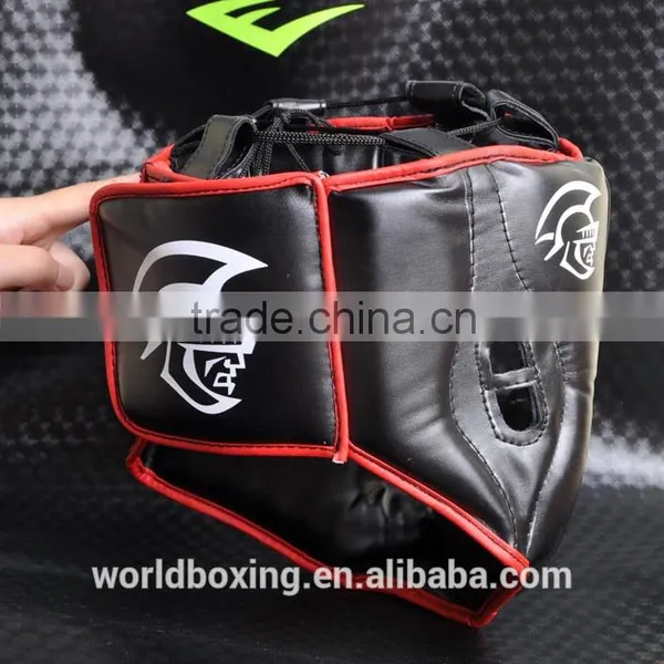 Wholesale Grant Custom PU Leather Boxing Helmet/Head Guard/Boxing Headgear For Training photo-3