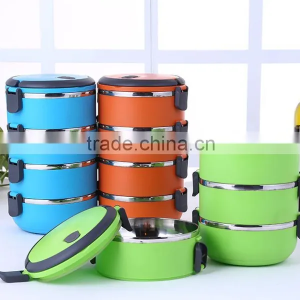 2016 Top Qualitiy School Lunch Box Food Container With Lock photo-3