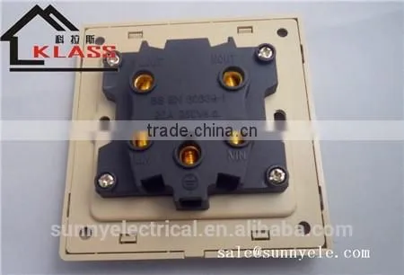 Brushed Stainless 20A Water Heater DP Switch photo-5