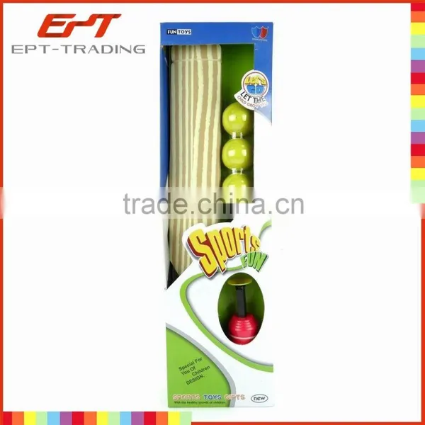 Hot selling kids cricket bat ball set funny cricket ball for sale