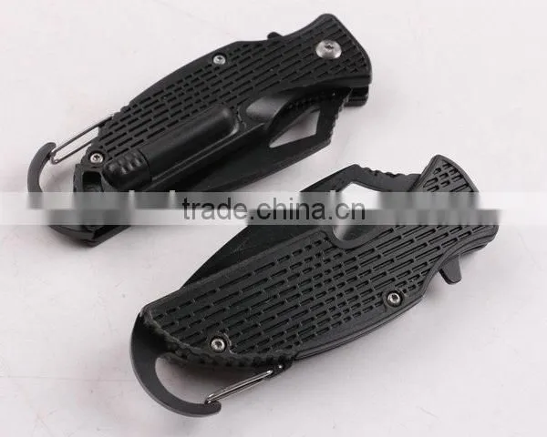 OEM Multifunctional Pocket Camping Knife With Fire Starter photo-5