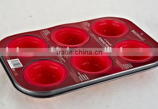 6cups Cake Decorating Silicone Cake Mold photo-2