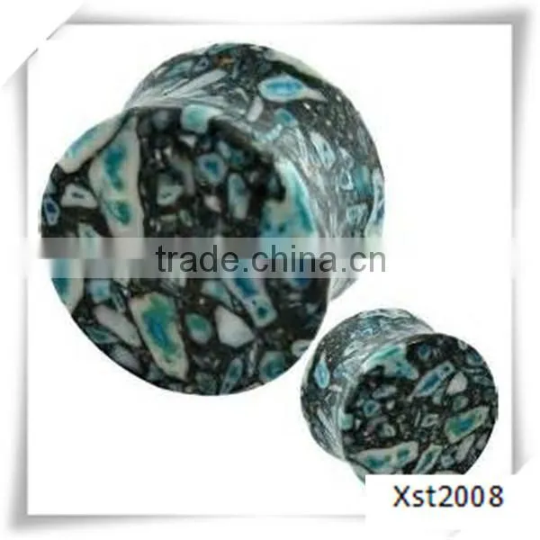Natural Stone Ear Plug Jewelry From China Factory photo-2