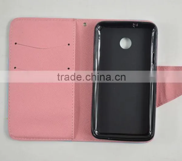 Colorful Cute Style PU Leather Cases for Huawei With Card Slots and Support photo-2