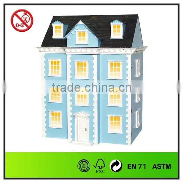 Three Storied Wooden Dollhouse photo-2