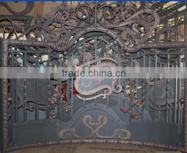 House Main Galvanized Iron Sheet Gate Design photo-4